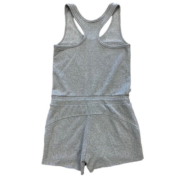 Kit & Ace Romper sz 2 women raglan fleece sweatshirt gray grey cotton cashmere - Picture 3 of 6